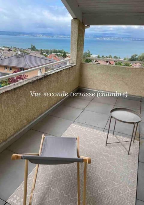 Magnifique Appart Renove Evian Duplex Vue Lac 8 Pers Экстерьер фото