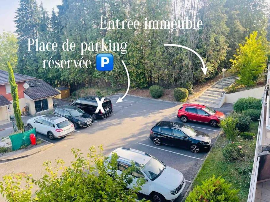 Magnifique Appart Renove Evian Duplex Vue Lac 8 Pers Экстерьер фото